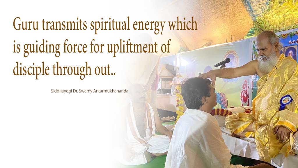 Initiation into Antarmukha Yogam